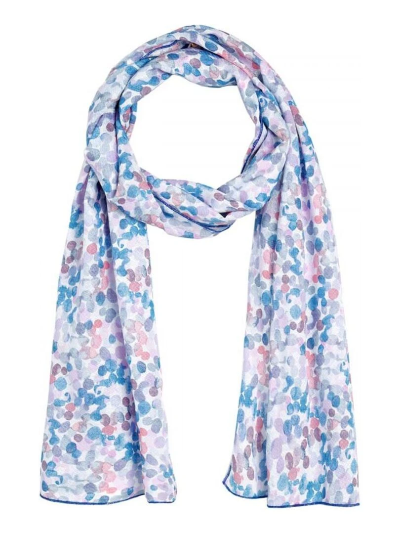 Echarpe légère Iranja   Made in UE   Bleu