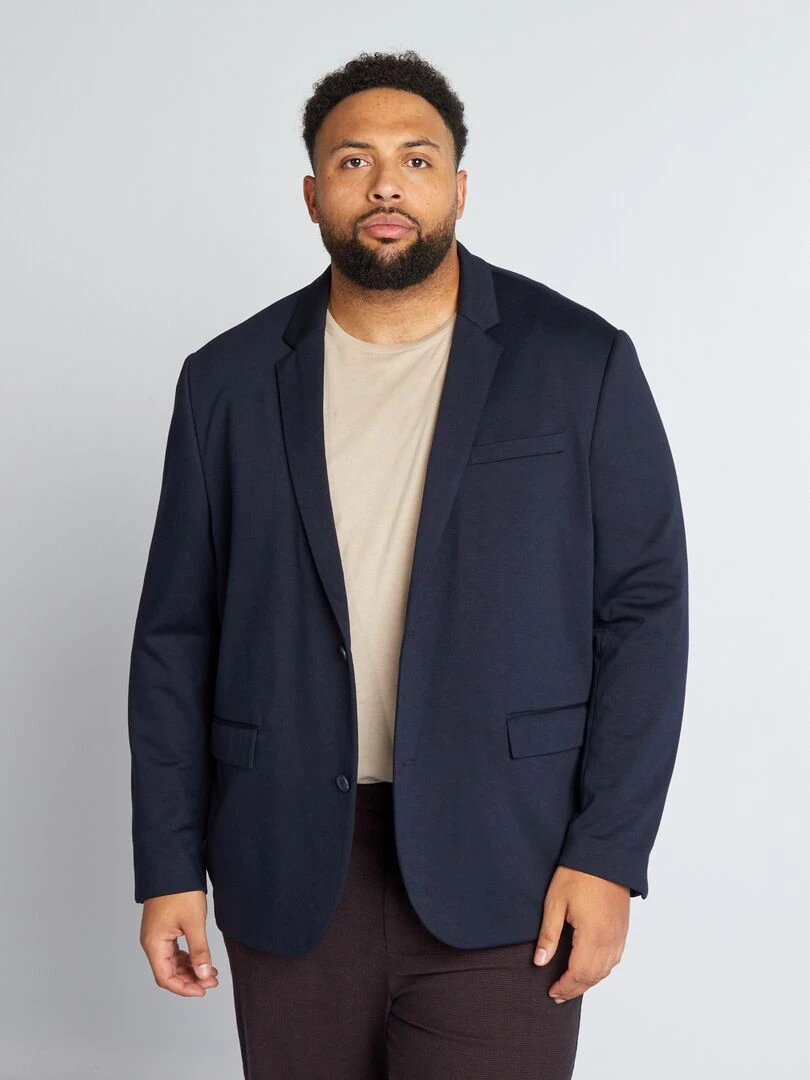 Veste blazer slim   Bleu