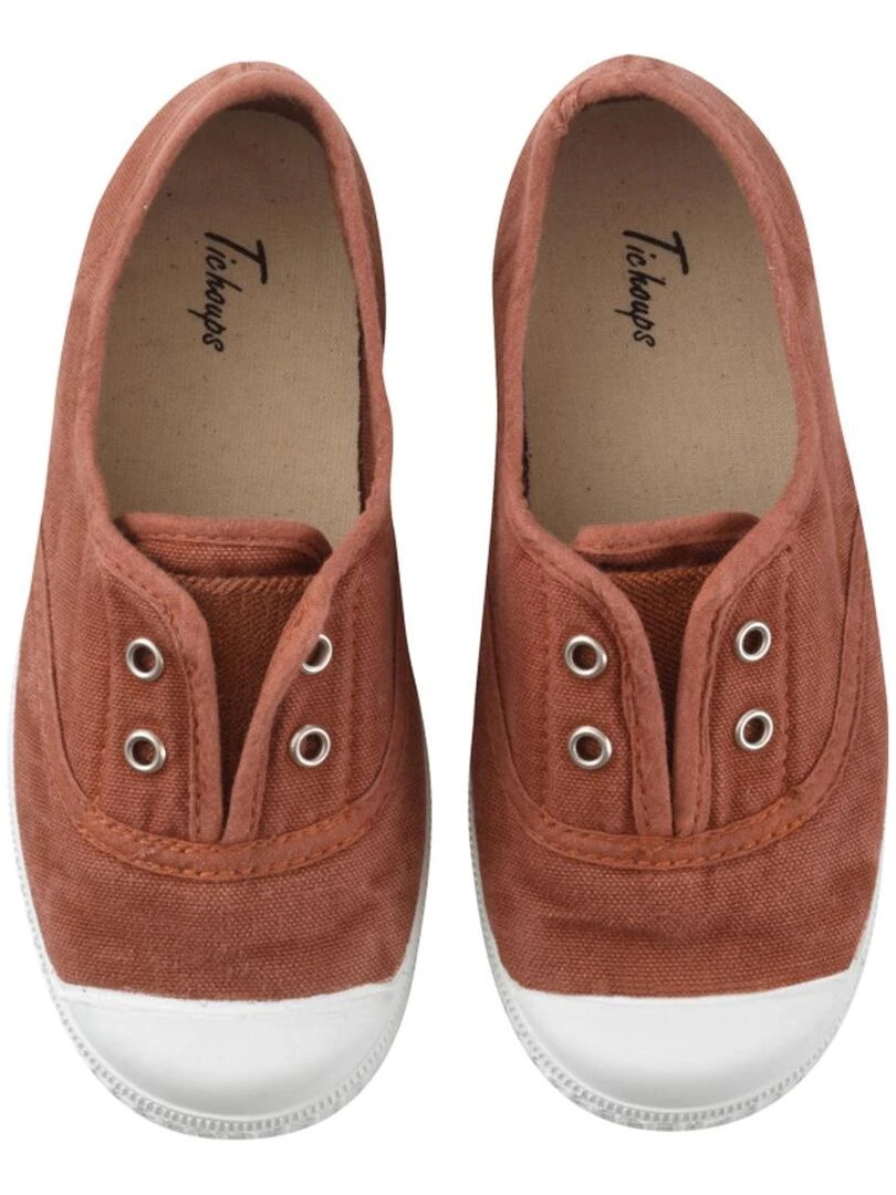 Baskets toile Tiwi marron   Marron