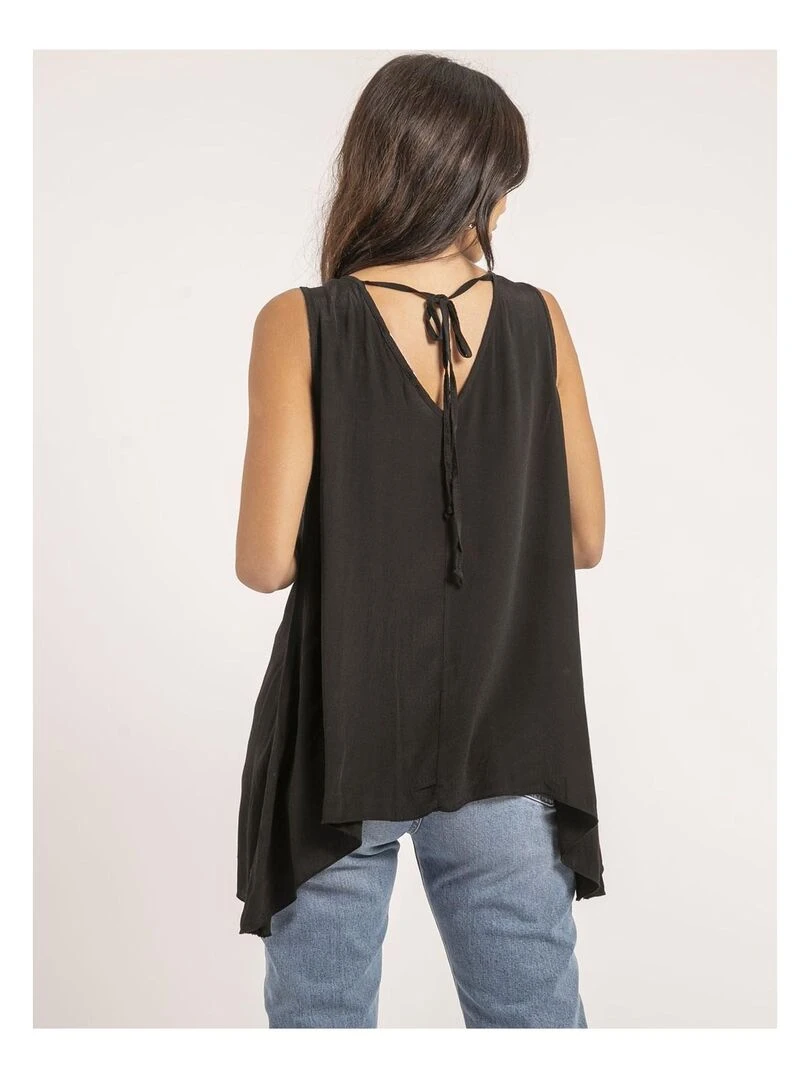 Top sans manches FORELA Noir