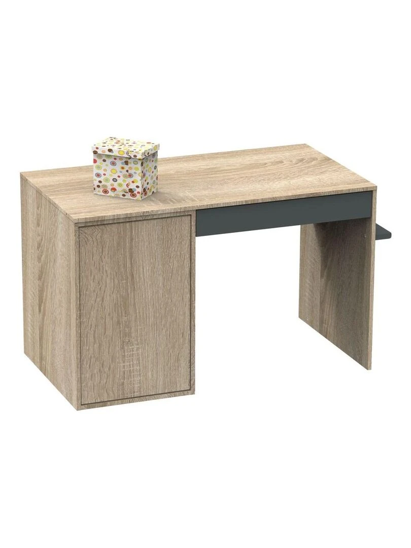 Commode à langer évolutive en bureau SAUTHON Gris