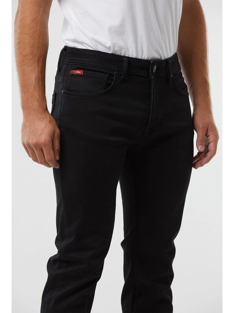 Lee Cooper   Jean coton straight 122ZP   Noir