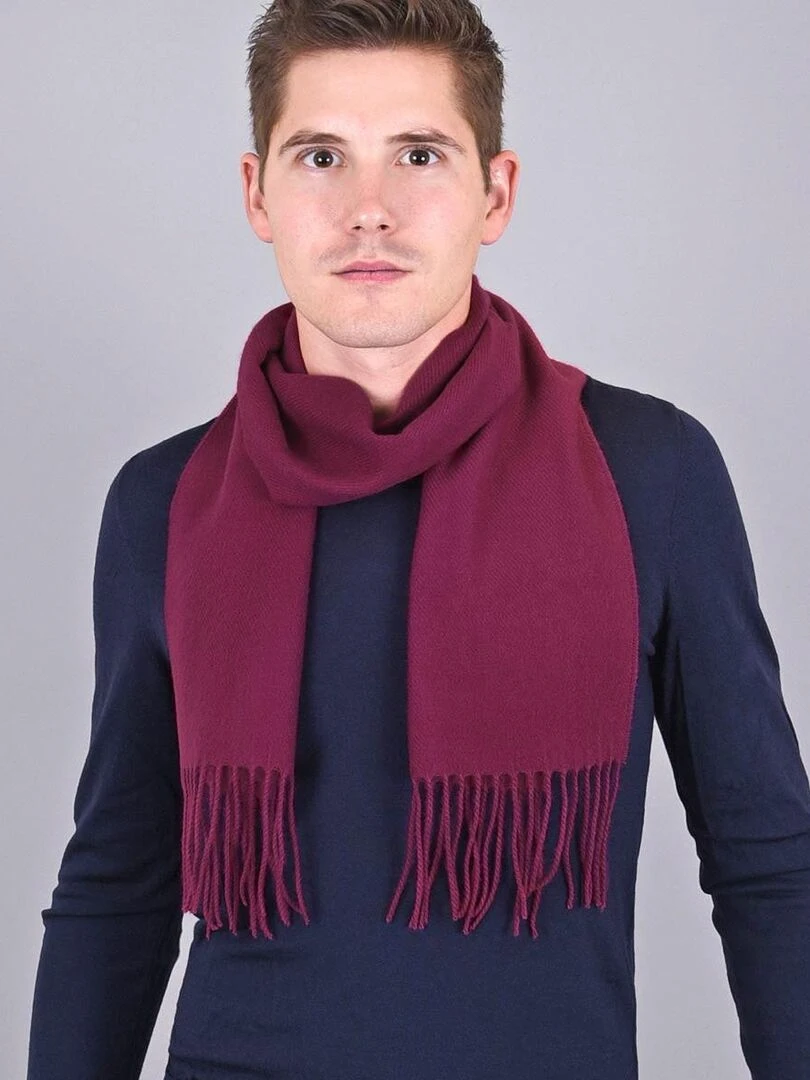 Echarpe Fely Fabriqué en France Violet clair