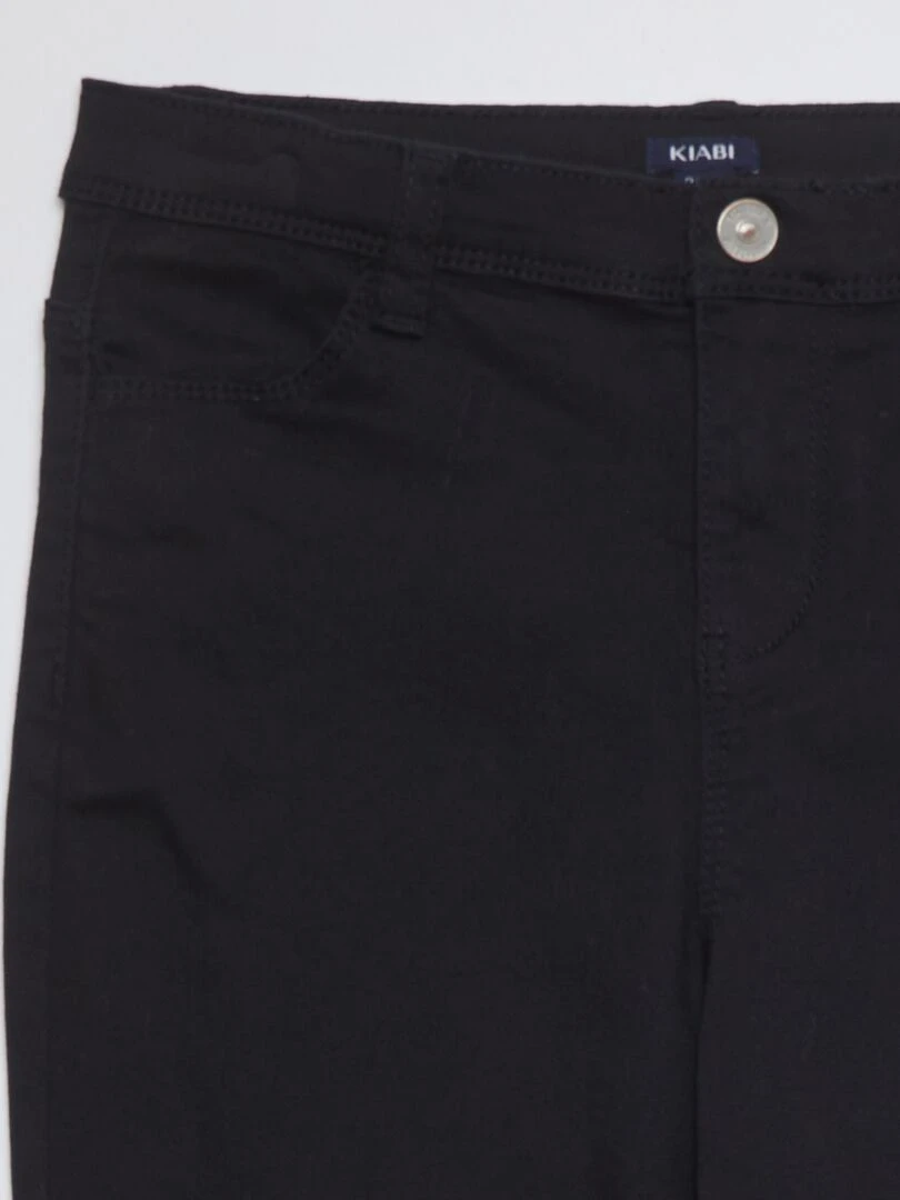 Jean stretch   Coupe + confortable   noir