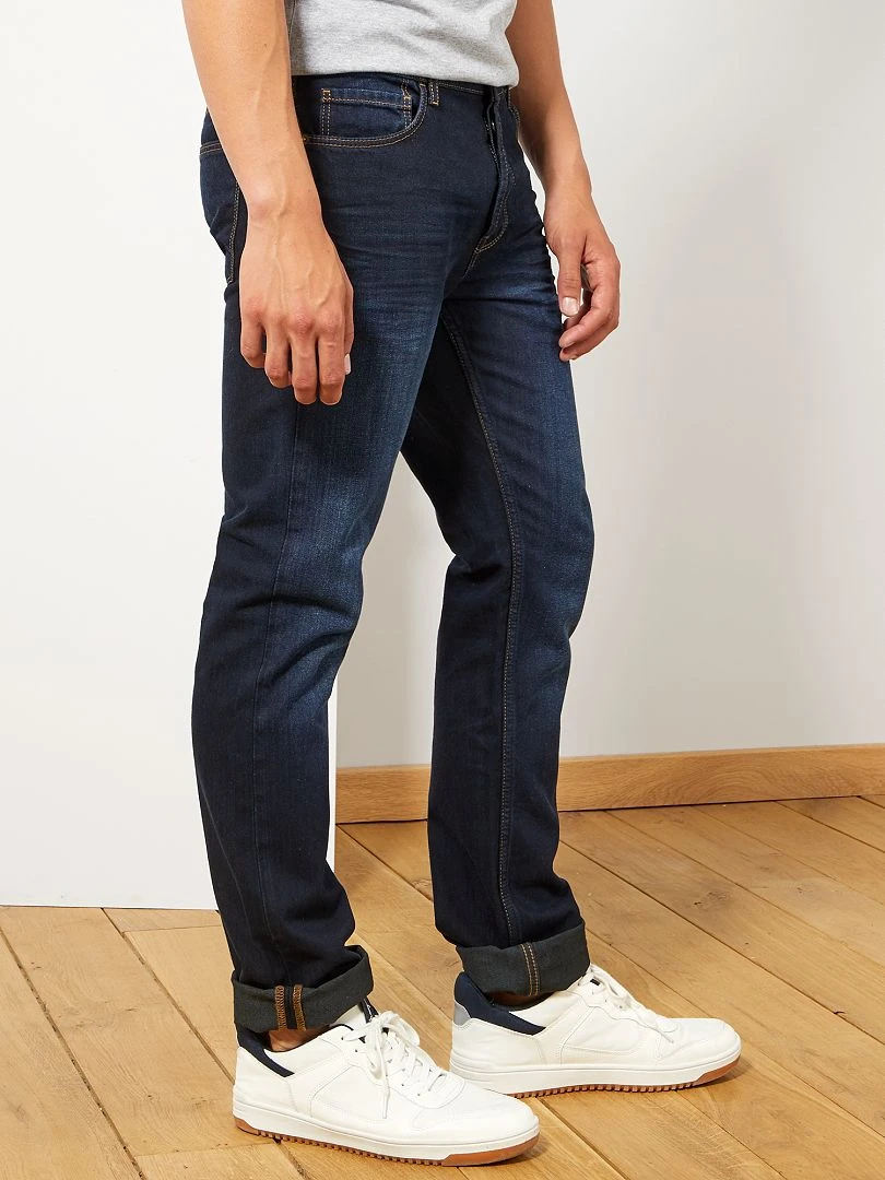 Jean regular L34   bleu indigo