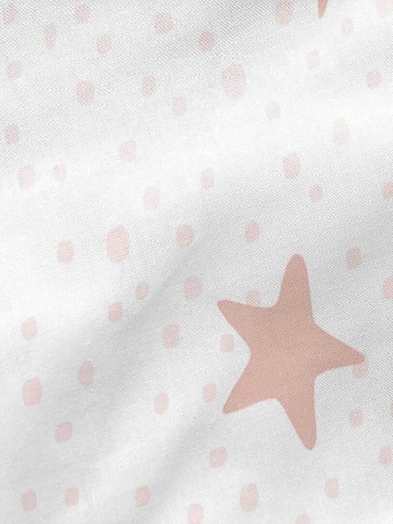 Coussin Little star "Happyfriday" Rose