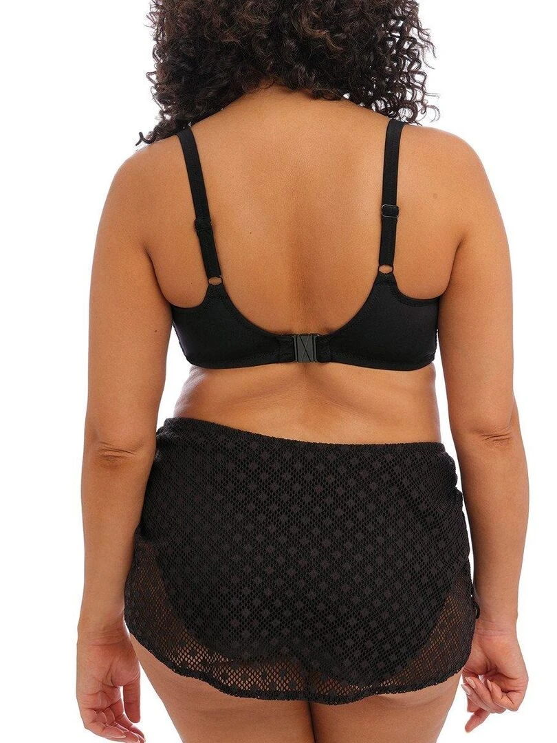 Culotte de bain avec jupe ajustable Bazaruto   Noir