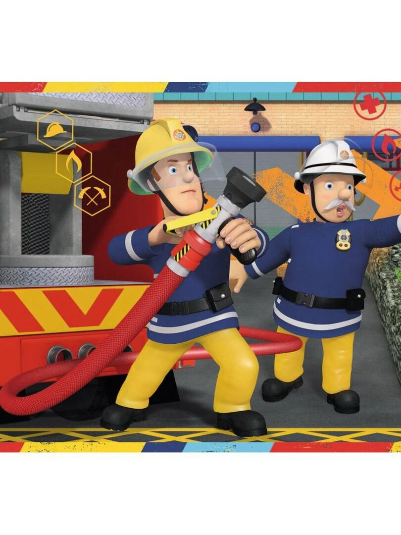 Puzzle 2x12p Sam en intervention Sam le pompier   N/A
