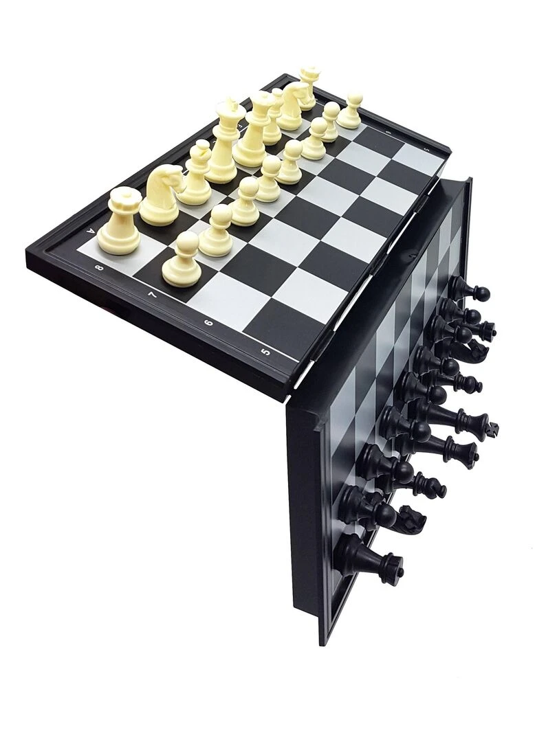 Jeux De Société Magnétiques – Coffret 8 Jeux En 1 De 2 À 6 Joueurs N/A