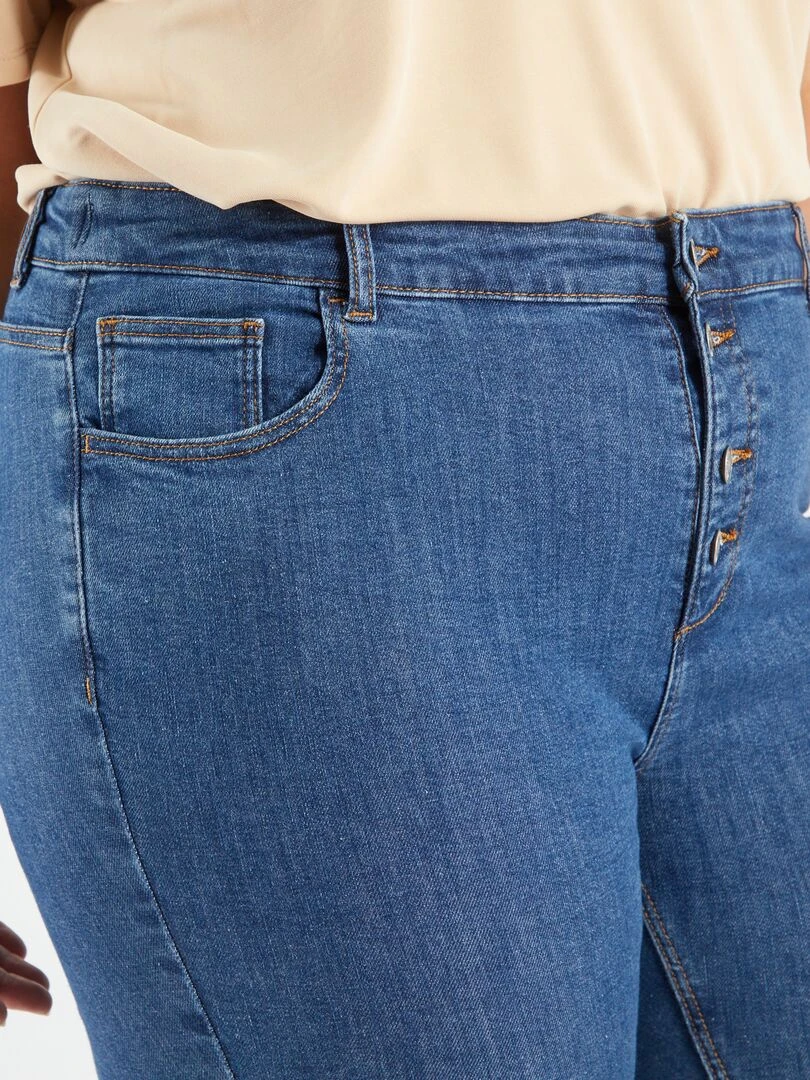 Jean skinny   L34   Bleu