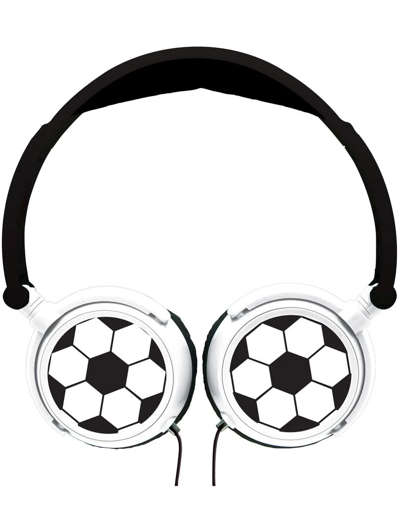 Casque Audio Stéréo – Design Football   N/A