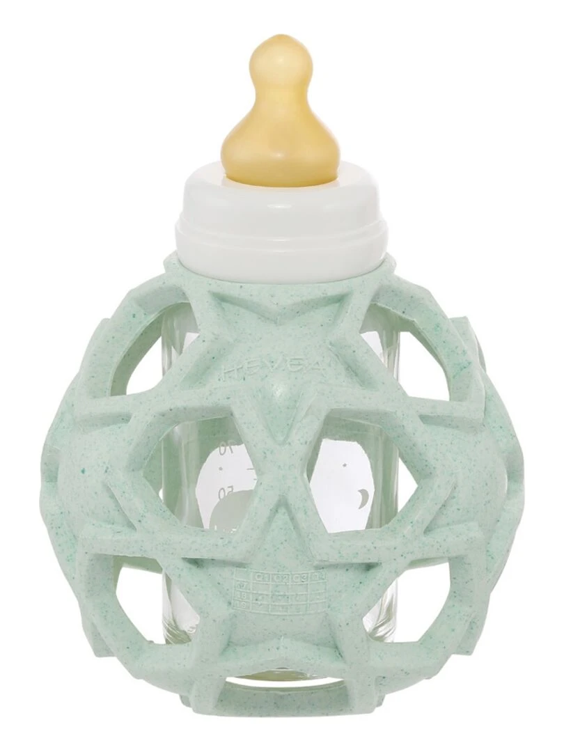 Biberon en verre 2 en 1 Star Ball 120ml Mint Vert