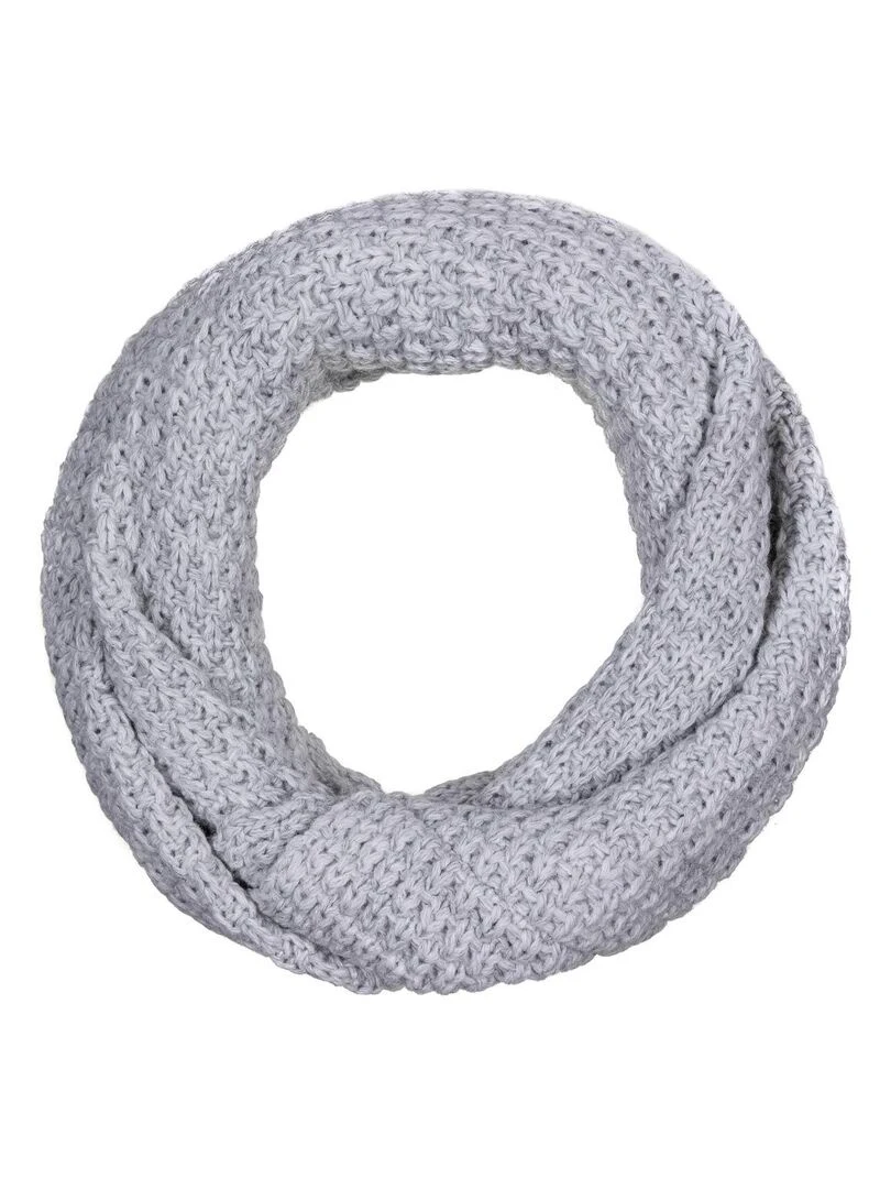 Snood Elixa Fabriqué en Europe Gris
