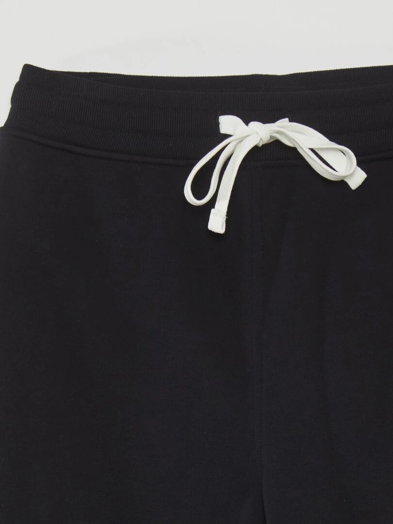 Jogging en french terry   noir