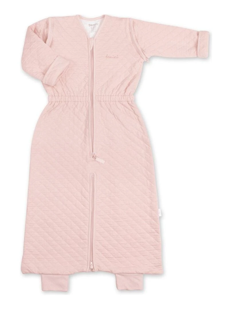 Bemini Gigoteuse jambes séparables Pady quilted jersey Rose clair