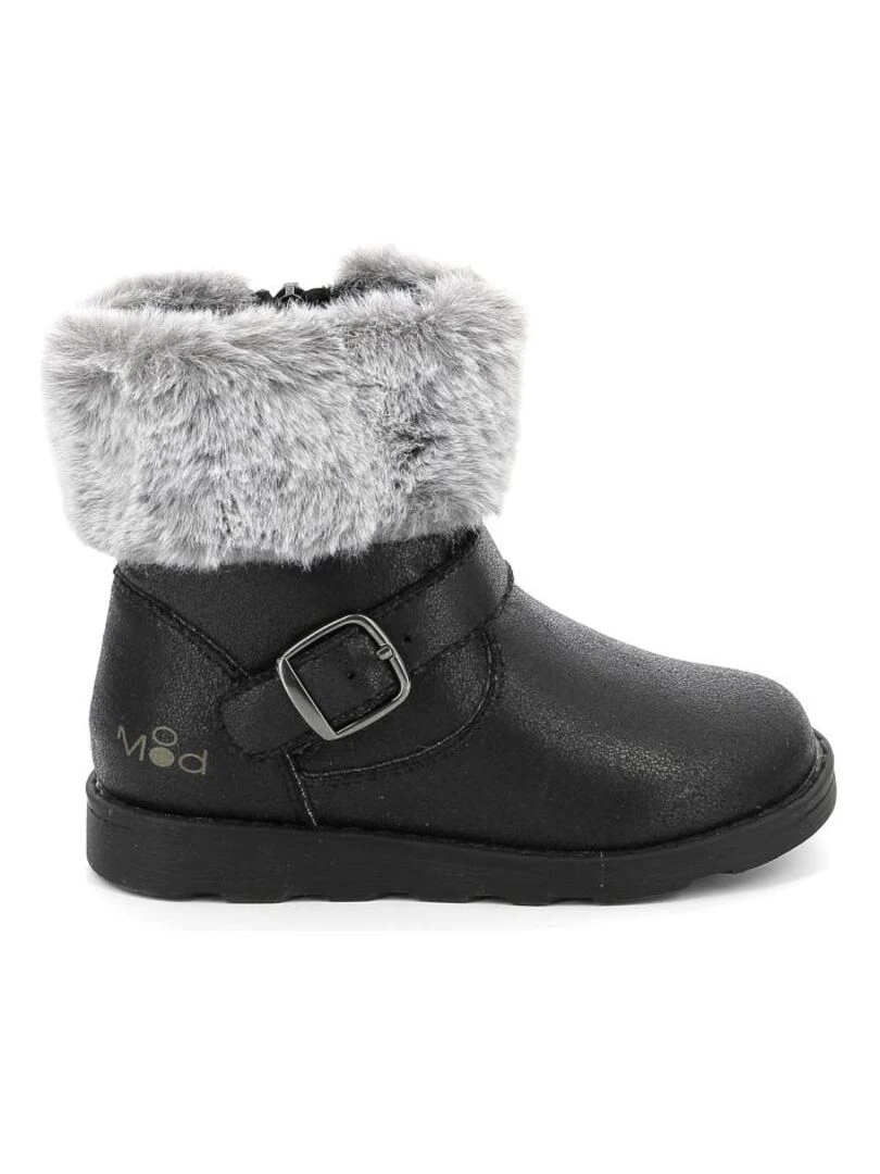 Boots Synthetique Aldizia Noir
