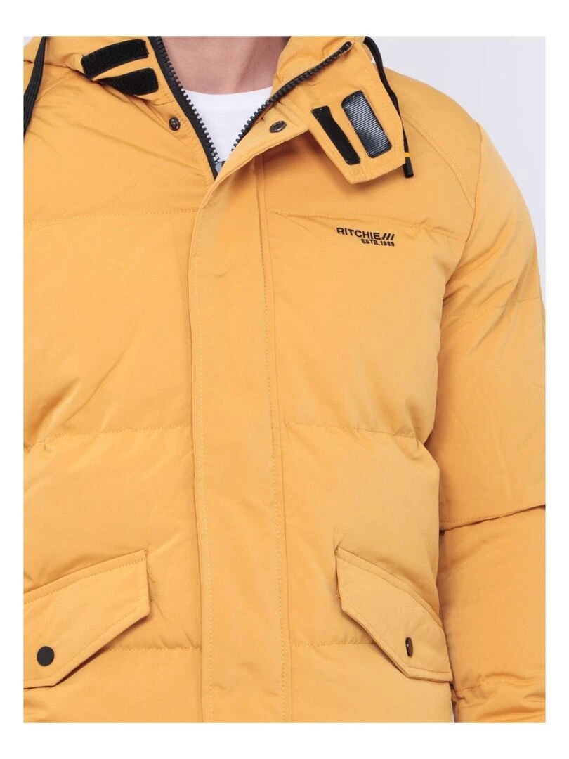 Parka capuche ZANDOVEN   Jaune