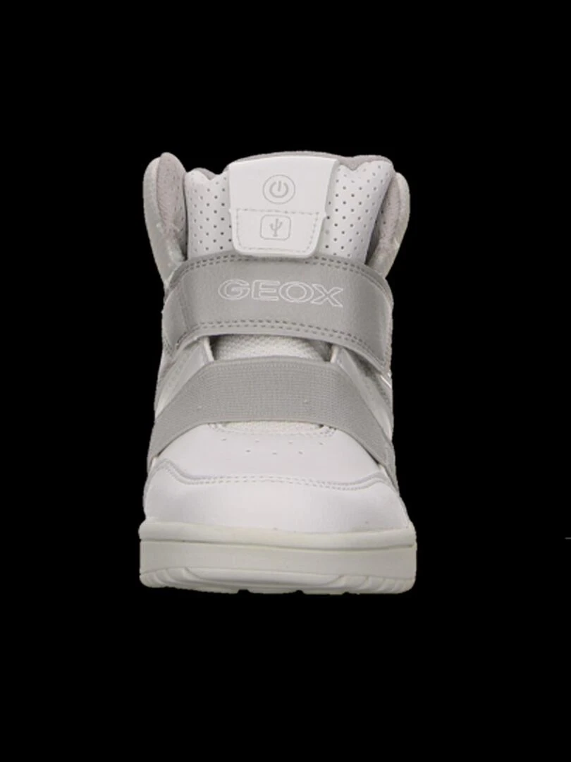 Basket Geox Enfant Xled Boy   Blanc