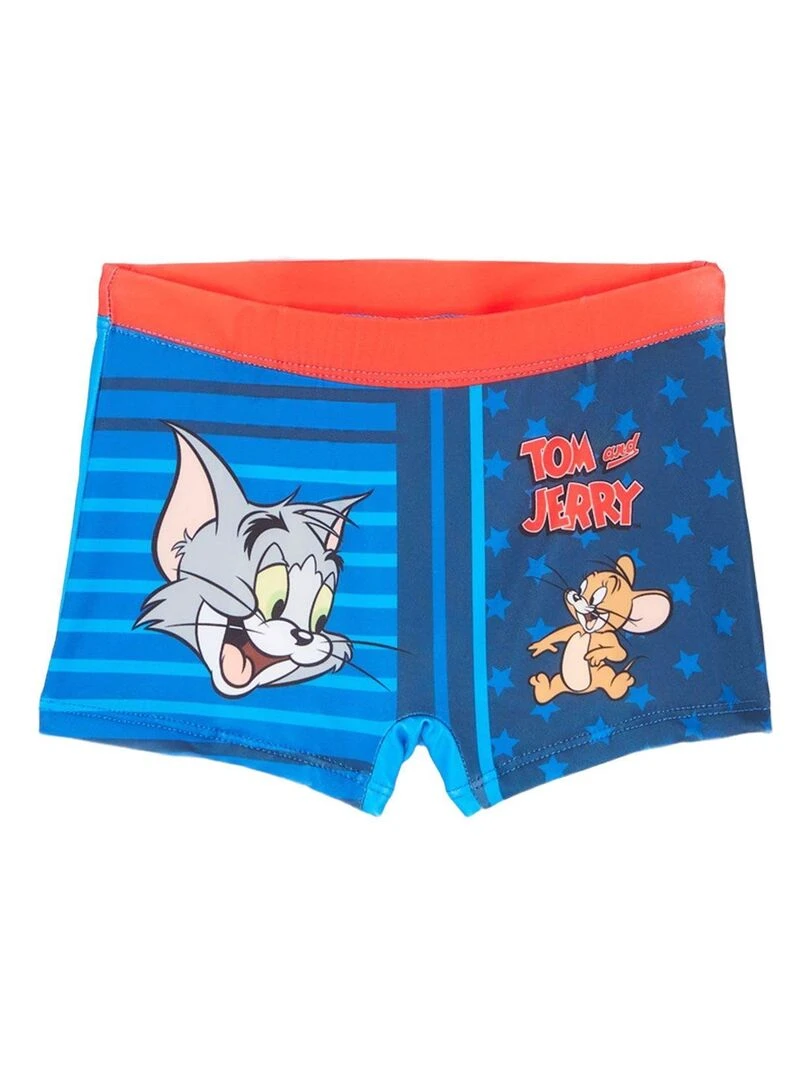 Tom et Jerry Maillot De Bain garçon imprimé Tom et Jerry Bleu marine