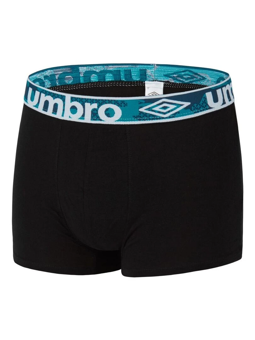 Lot de 5 Boxers coton homme uni Umbro   Noir
