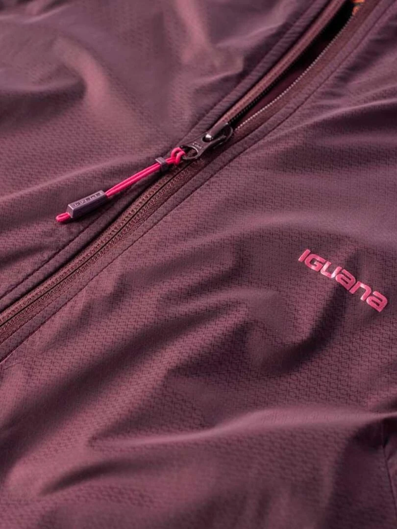 Iguana   Veste SELVA   Rouge pourpre