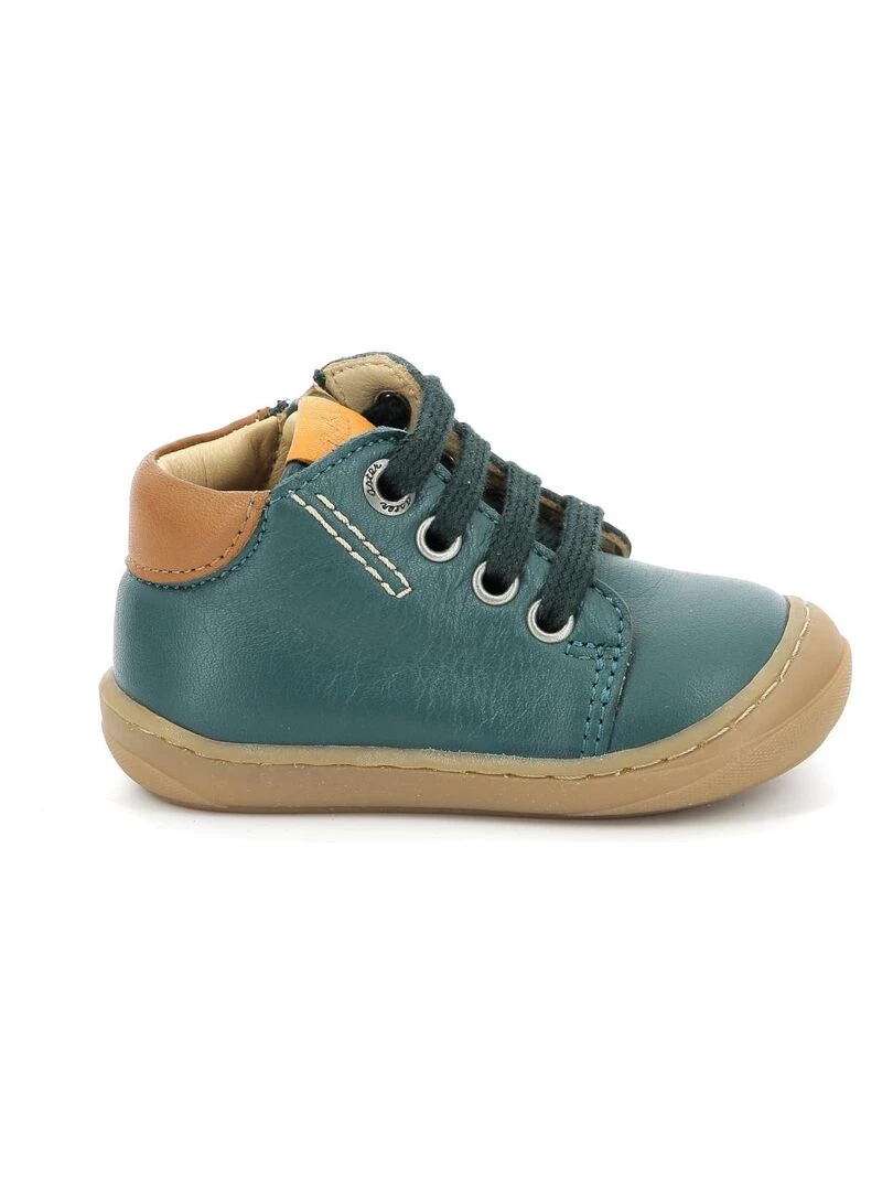 Bottillons Cuir Chyoso Vert