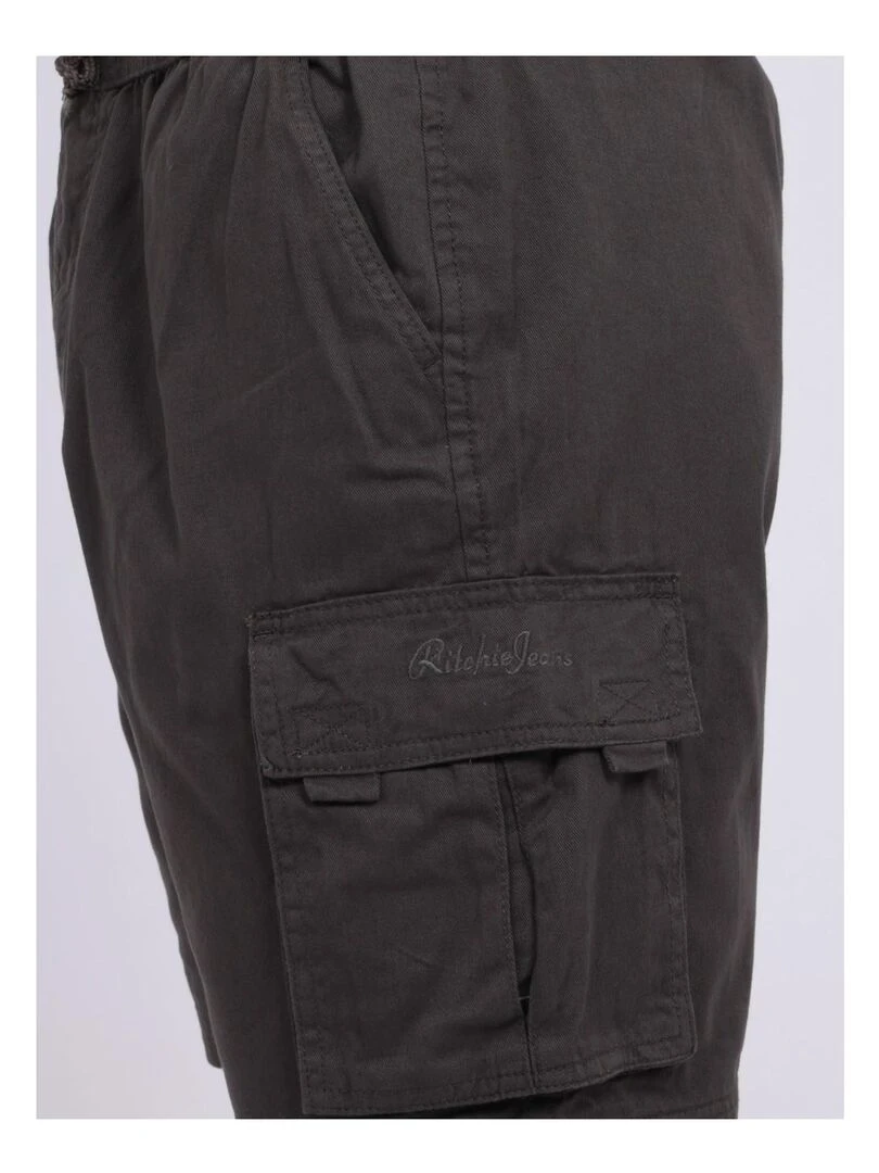 BERMUDA BURT NATURE   gris anthracite