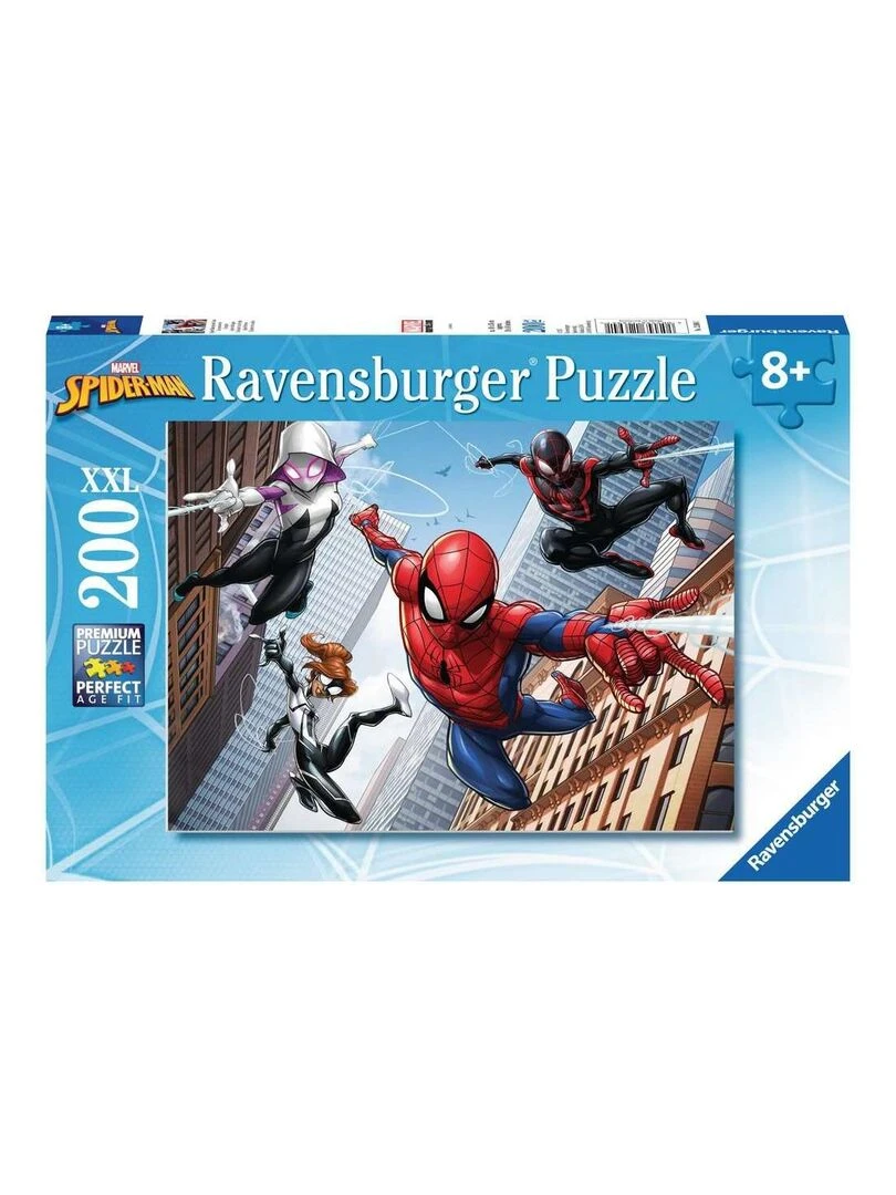 Puzzle 200 p XXL Les pouvoirs de l'araignée Spider man N/A