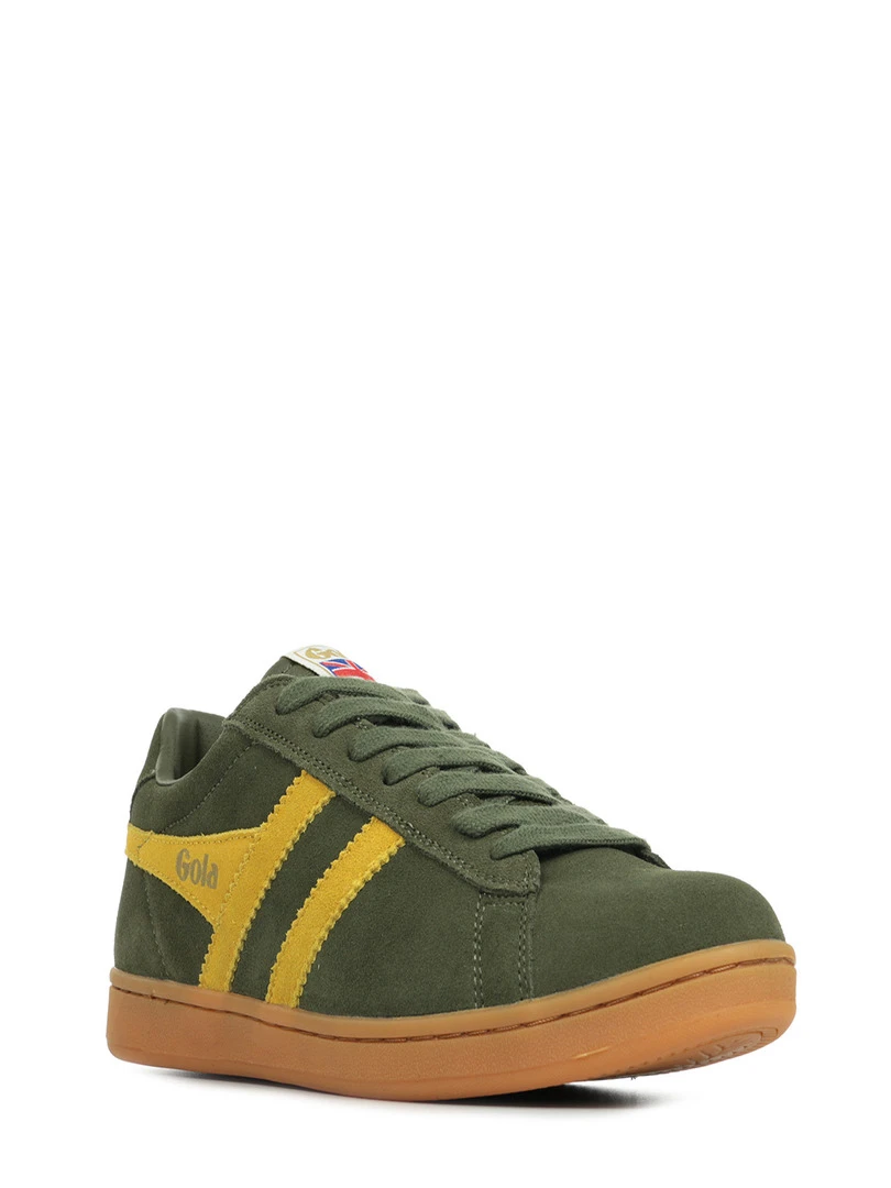 Baskets Equipe Suede Vert olive
