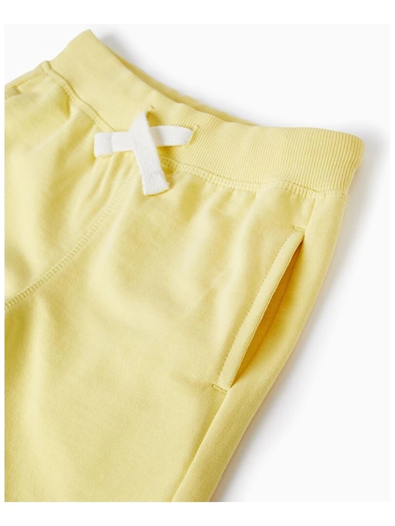 Short en Coton pour Garçon  EXPLORING AUSTRALIA   Jaune