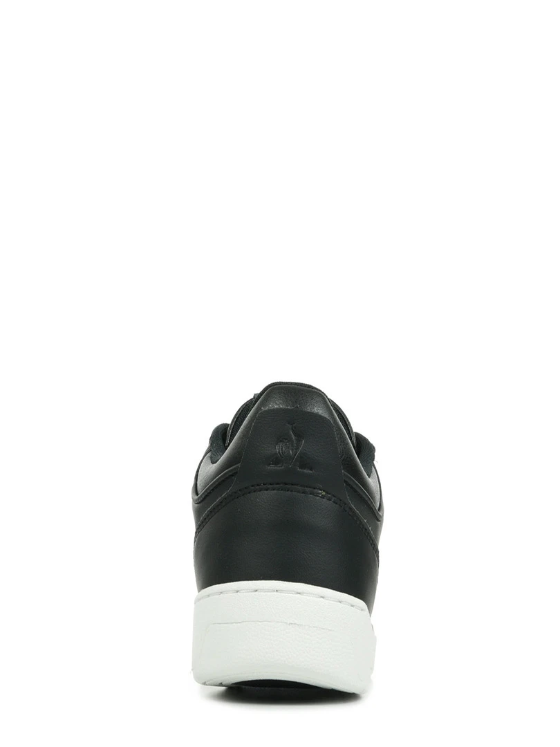 Baskets Le Coq Sportif Stadium Leather Mix   Noir