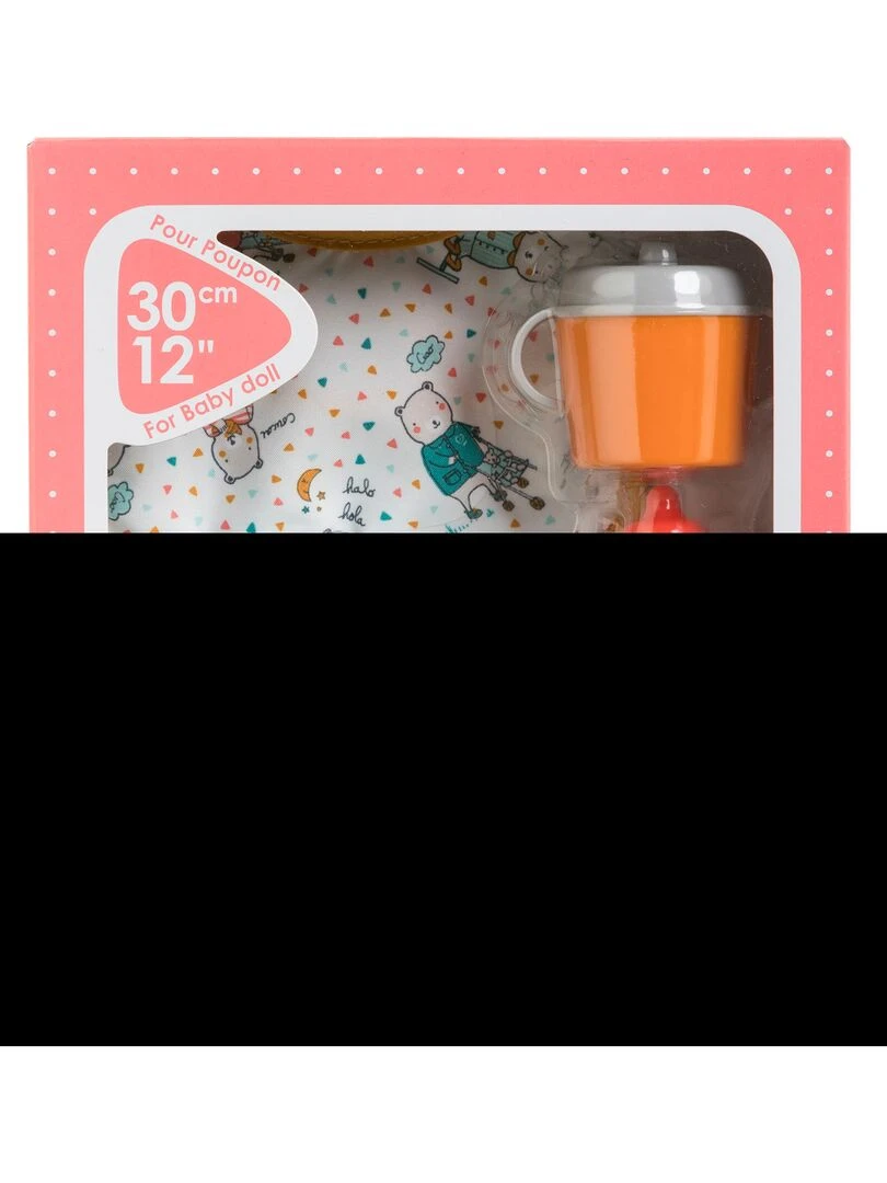 Coffret Repas pour poupon 30 cm N/A