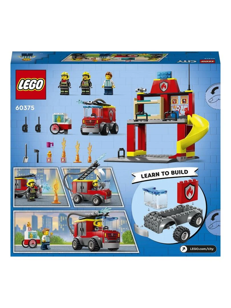 60375 La Caserne Et Le Camion Des Pompiers Lego® City   N/A