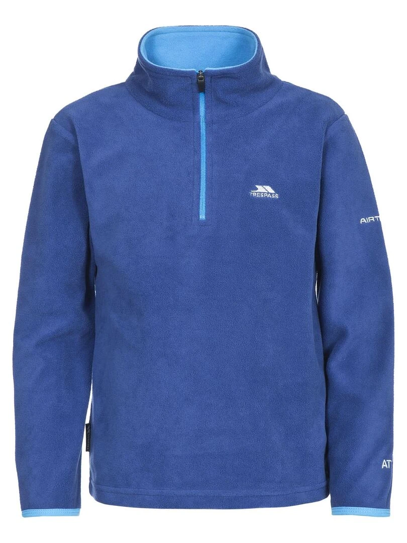Trespass Polaire zippé ETTO Bleu