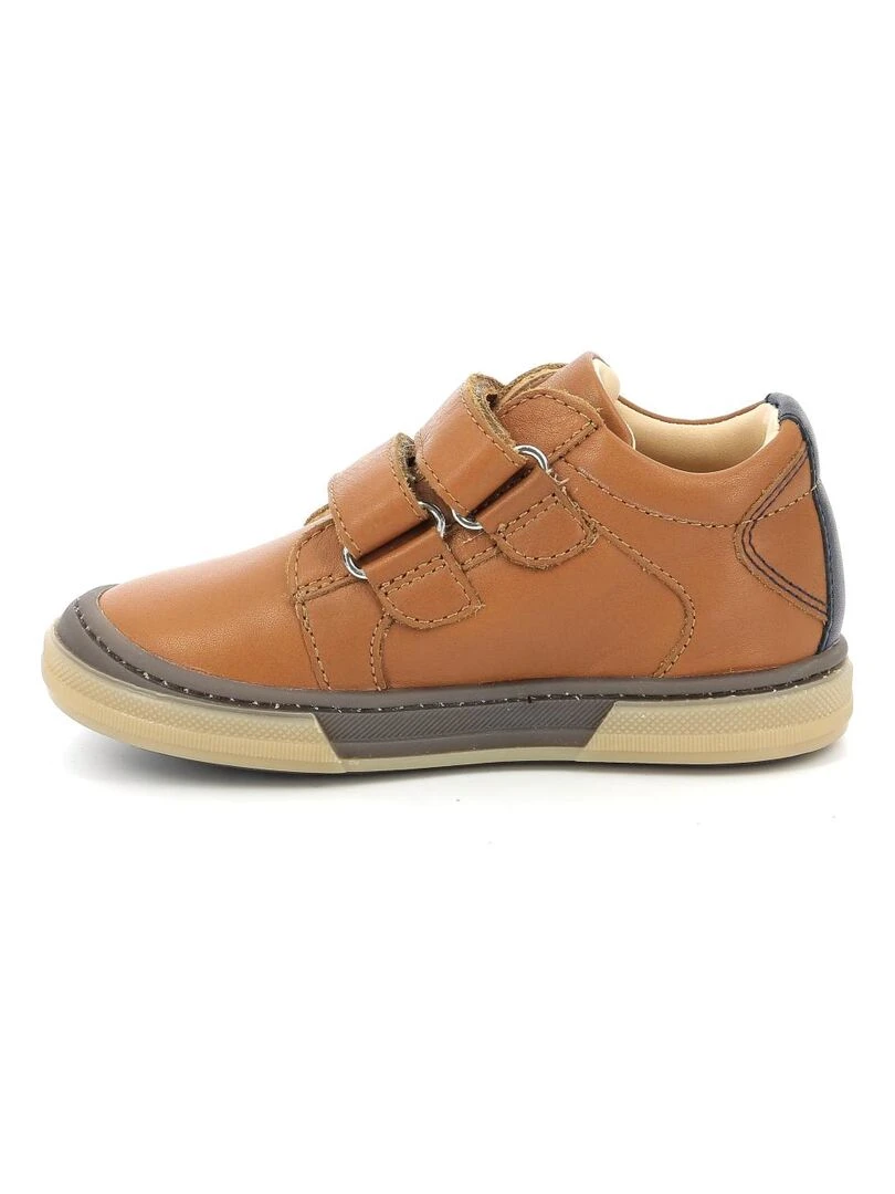 Sneakers hautes Cuir Caroad   Marron