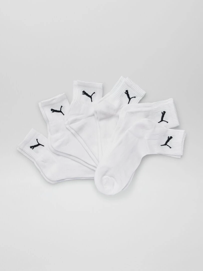 Chaussettes 'Puma' Lot de 6 Blanc