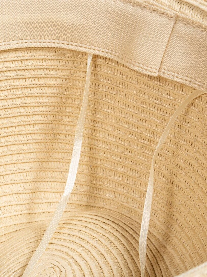 Chapeau Femme fedora tresse Multico   Marron