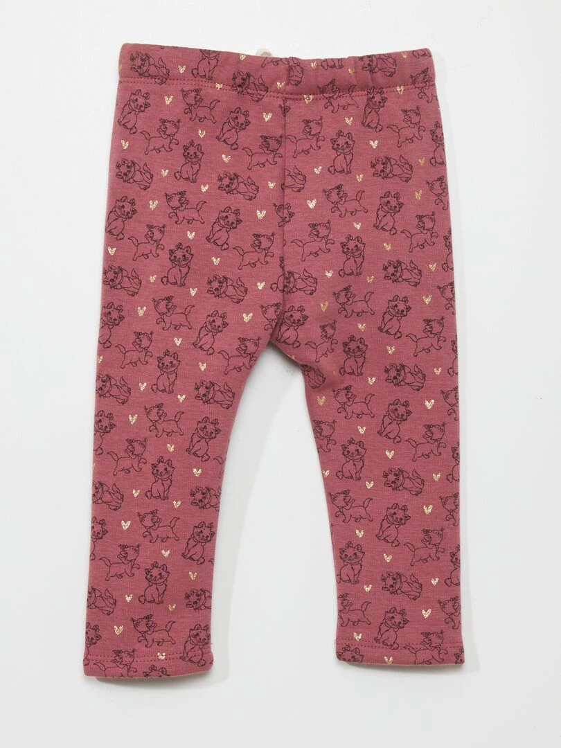 Legging épais 'Disney' 'Marie'   Mauve