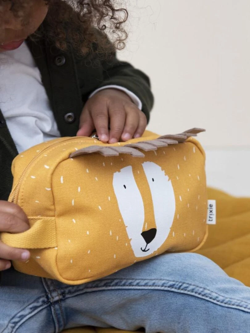 Trousse de toilette Mr Lion Trixie Jaune