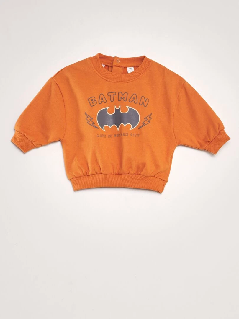 Ensemble 'Batman' sweat + legging   2 pièces   Orange