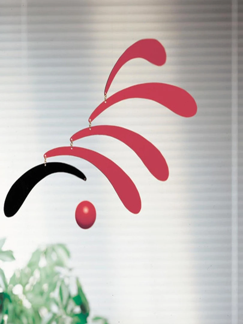 'flensted Mobiles' Flowing Rhythm Red Rouge