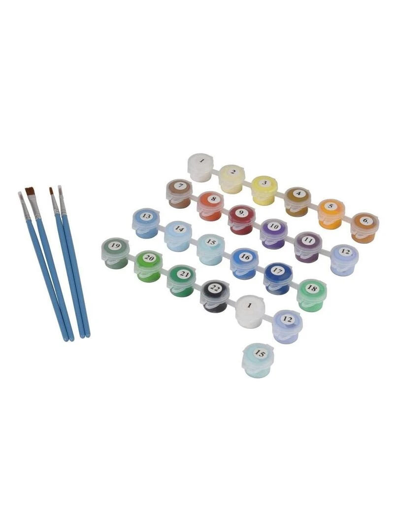 Tableau par numéros Nuit 50x40 cm   N/A