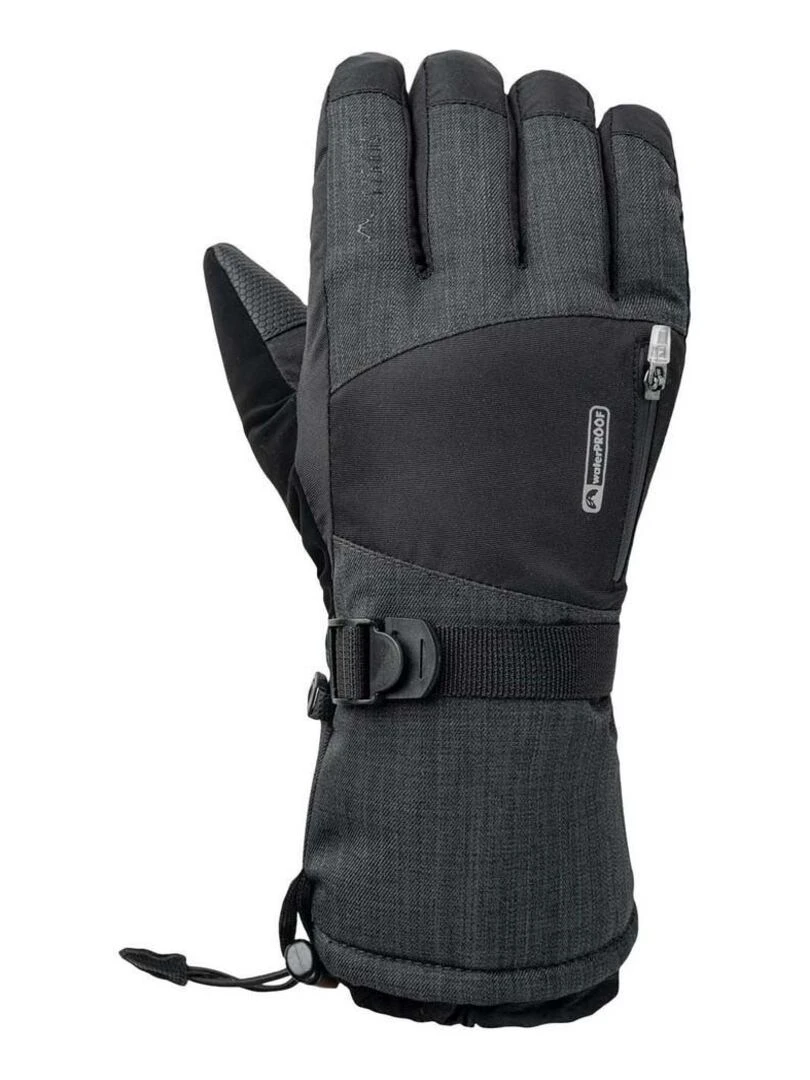 Elbrus Gants de ski RIHHAR Gris Noir Noir