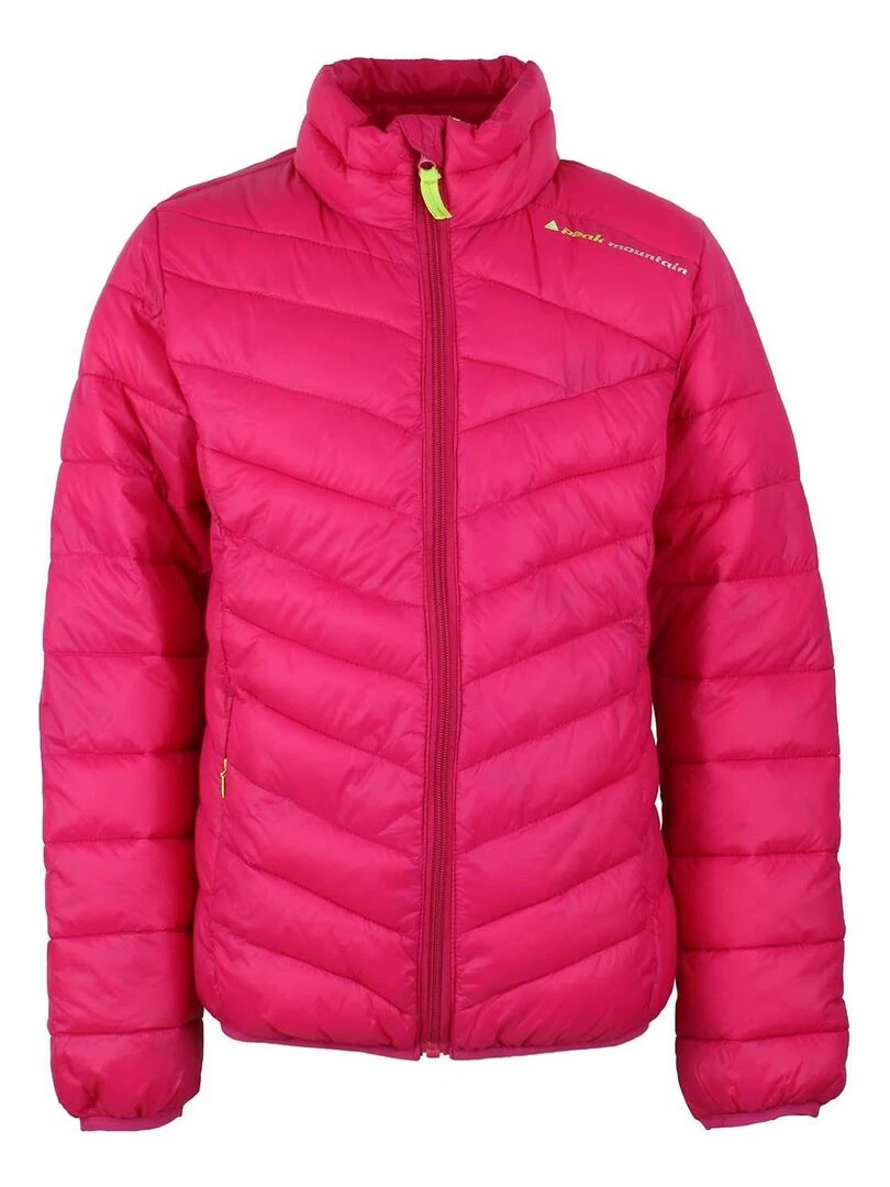 Doudoune fine fille GALKING PEAK MOUNTAIN Rose fushia
