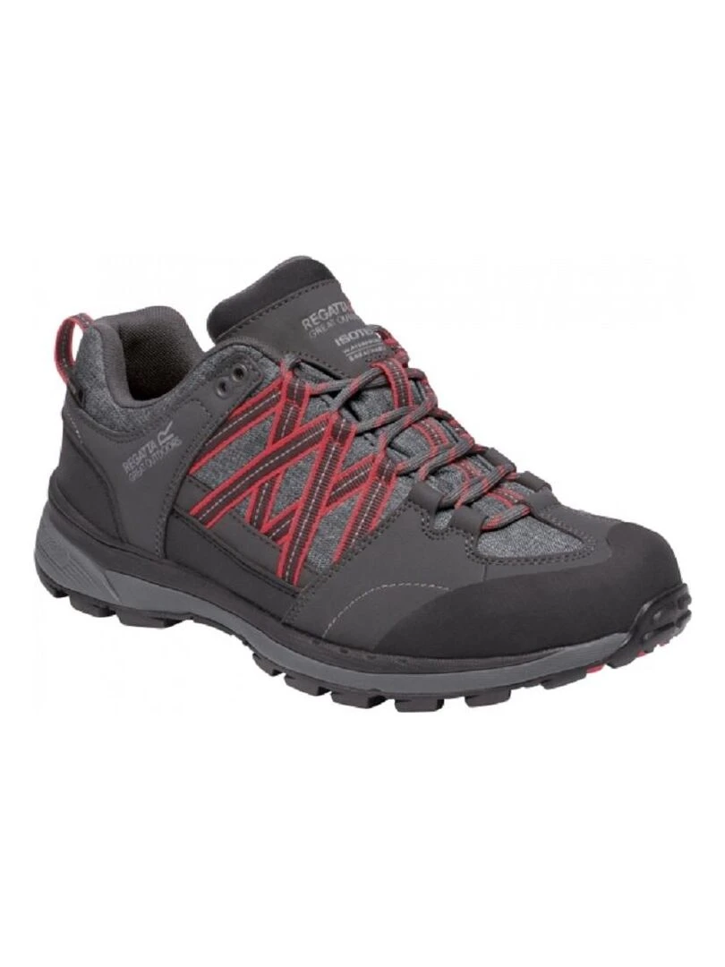 Regatta Chaussures de randonnée SAMARIS Gris Rouge
