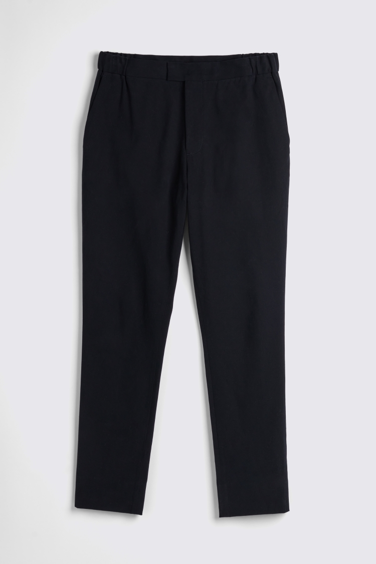 Navy Drawstring Trousers   Buy Online at Moss