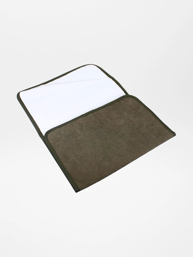 Sac à langer côtelé + sac à langer nomade   Kaki