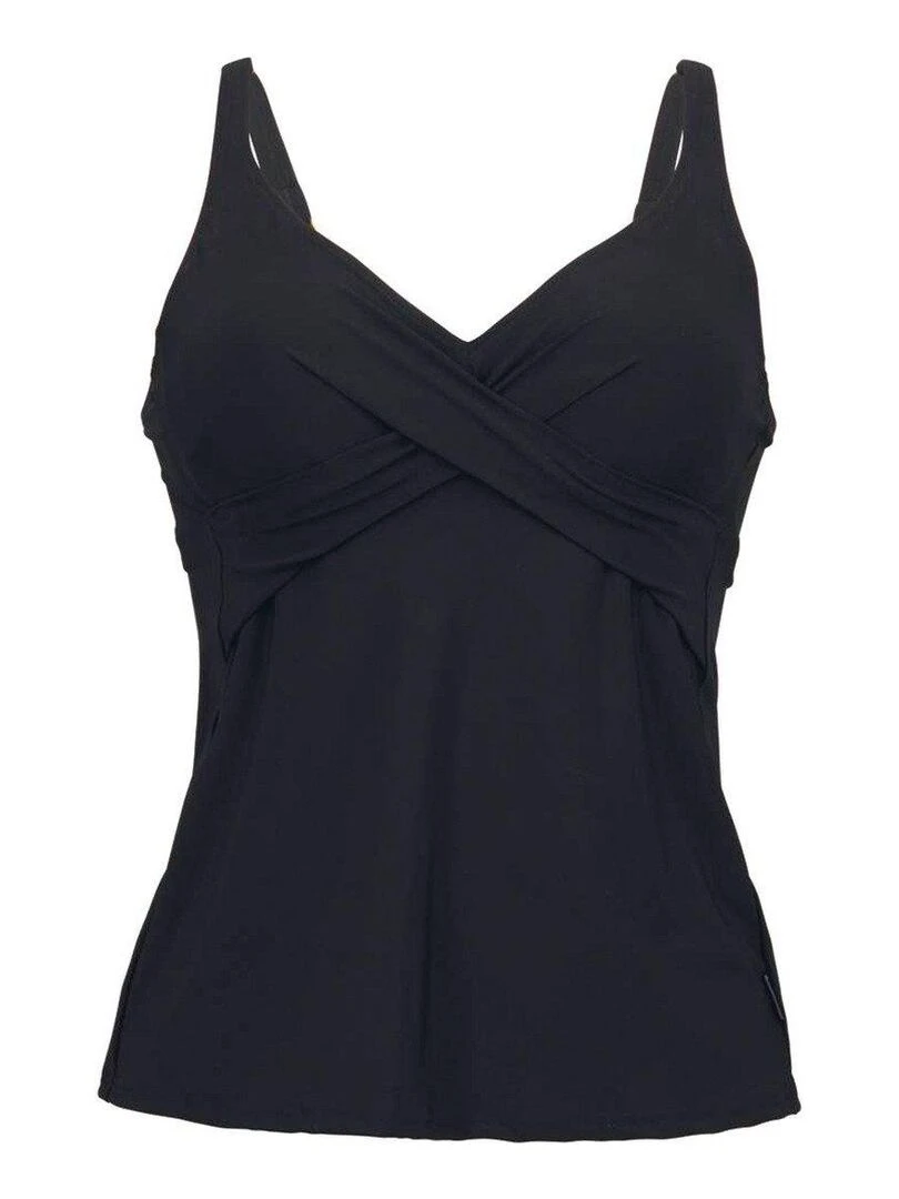 Haut de maillot de bain tankini à armature Maily   Noir