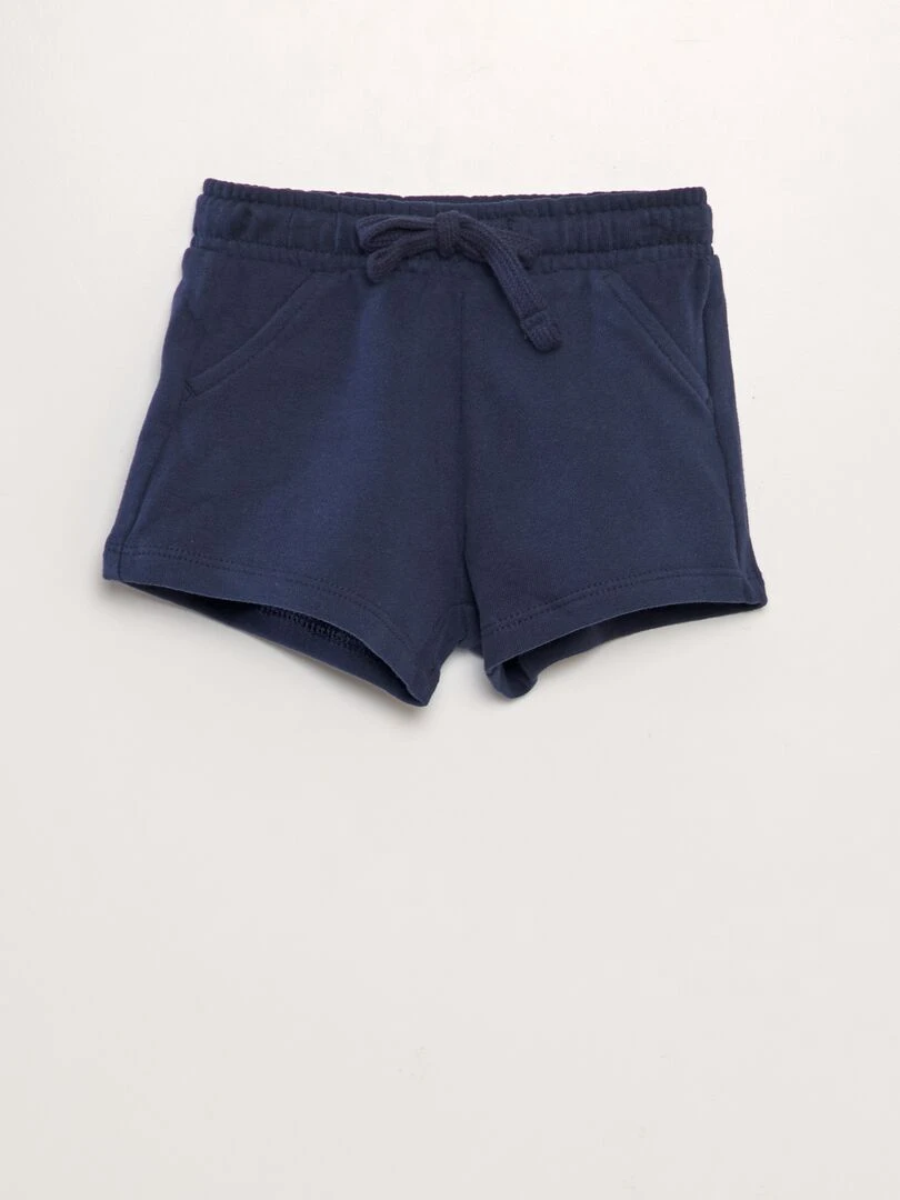 T shirt imprimé à poche   Bleu pant