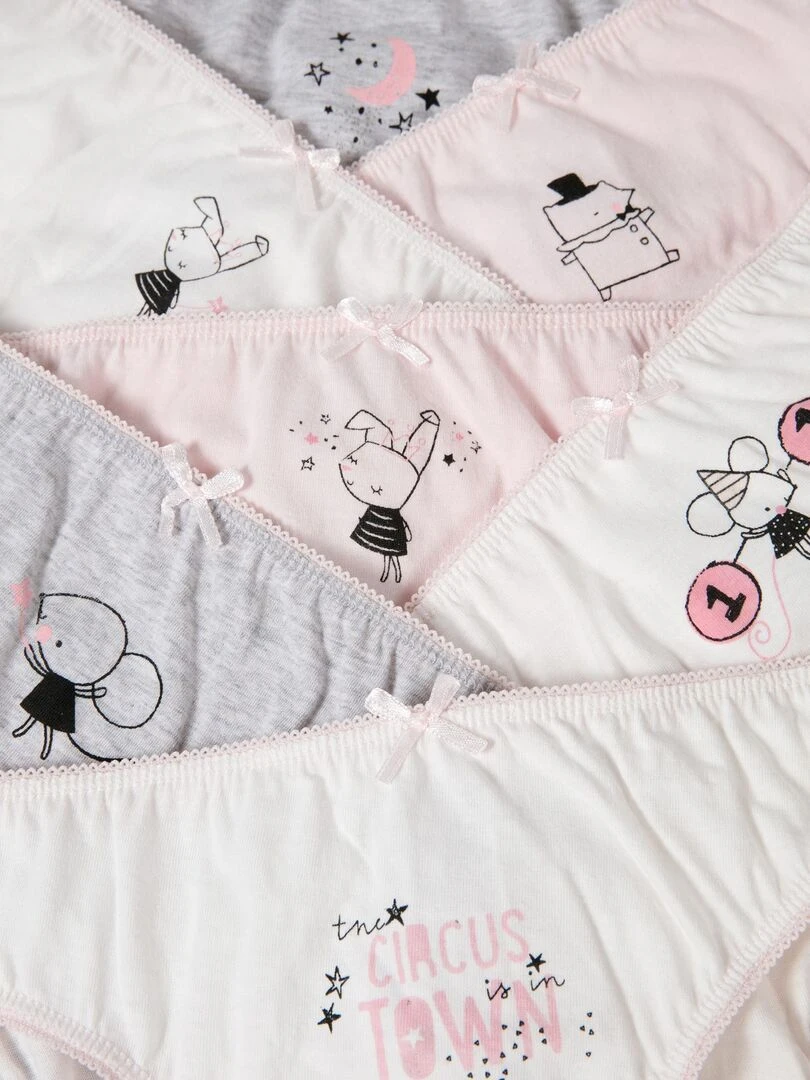 7 culottes fille 'Circus' ESSENTIALS LINE Multicolore